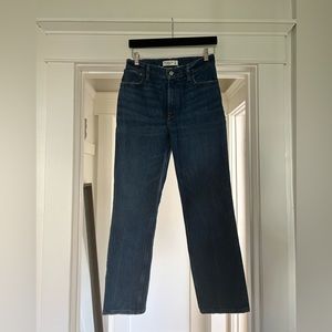 Abercrombie curve love 90s straight ultra high rise jeans